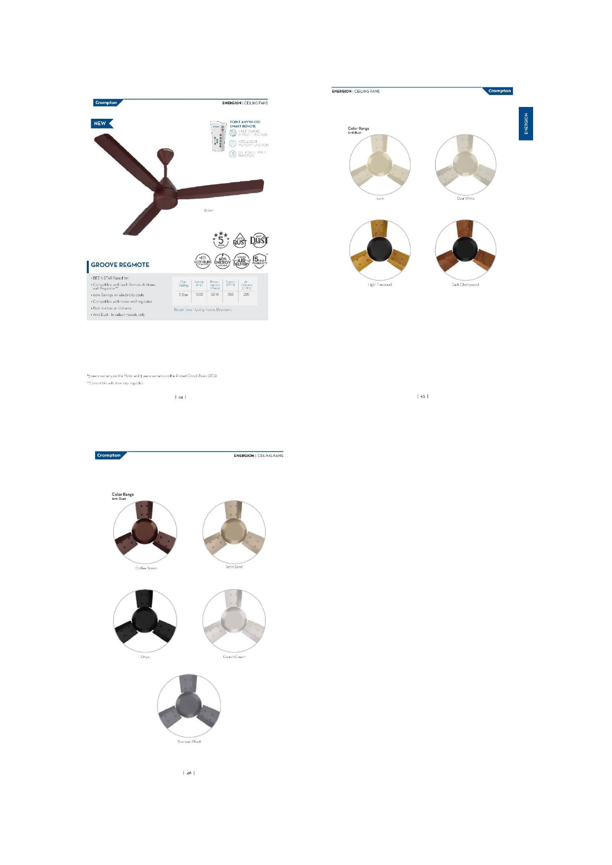 Crompton Groove Regmote Model